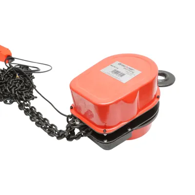 Palan electric otel 380V, 500W cu lant 3m, sarcina maxima 3000Kg, carlig cu siguranta 3T Breckner Germany - imagine 6