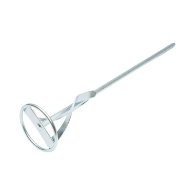 Paleta amestecator vopsea, adeziv, mortar cu tija patrata 400x80x8mm Breckner Germany - imagine 2