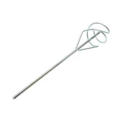 Paleta tip spirala, amestecator vopsea, adeziv, mortar cu tija hexagonala 400x80x8mm Breckner Germany - imagine 3