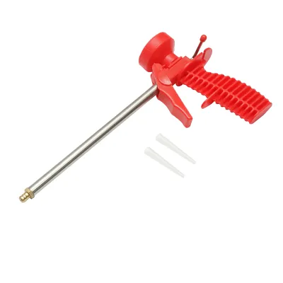 Pistol spuma poliuretanica PU, duza 7mm, 2 extensii 50mm, corp plastic Breckner Germany - imagine 3