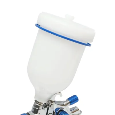 Pistol de vopsit cu aer comprimat 500ml, duza 1.3mm, debit 180ml/min, presiune max. 3.5 bar - imagine 9