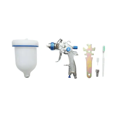 Pistol de vopsit cu aer comprimat 500ml, duza 1.3mm, debit 180ml/min, presiune max. 3.5 bar - imagine 2