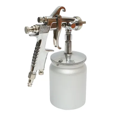 Pistol de vopsit cu aer comprimat 600ml, duza 2mm HVLP, debit 300ml/min, presiune max. 5 bar - imagine 3