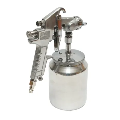 Pistol de vopsit industrial cu aer comprimat 600ml, duza 2.5mm, debit 400ml/min, presiune max. 5 bar - imagine 3