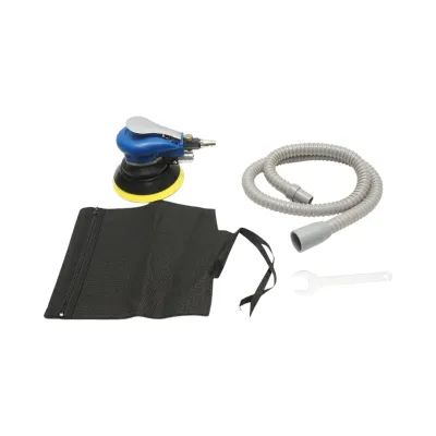 Slefuitor orbital pneumatic 125mm cu sistem de aspirare, viteza 10000rpm, orbita 2.5mm, presiune max. 8 bar - imagine 2