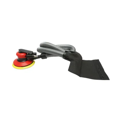 Slefuitor orbital pneumatic 125mm cu sistem de aspirare, viteza 10000rpm, orbita 2.5mm, presiune max. 6 bar Heavy Duty - imagine 3