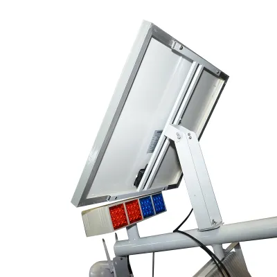 Lampa LED 300W cu panou solar 60W, baterie 14000mAh si camera supraveghere WIFI cu alarma Breckner Germany - imagine 7