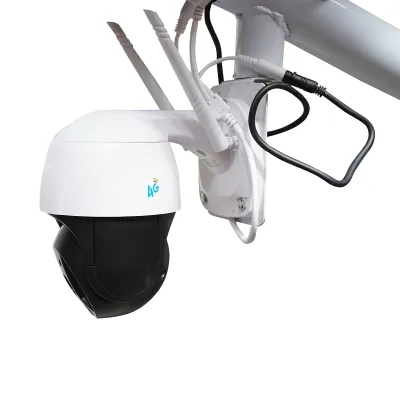 Lampa stradala LED 300W cu panou solar 60W, camera supraveghere 4G si baterie 16000mAh Breckner Germany - imagine 8