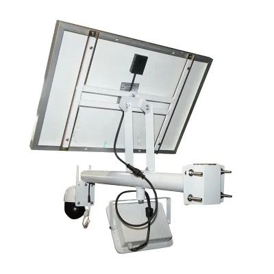 Lampa LED 200W cu panou solar 50W si camera supraveghere WIFI Breckner Germany - imagine 5