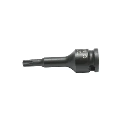 Cheie tubulara de impact bit torx T30, 60mm, patrat 3/8 inch Cr-Mo - imagine 3