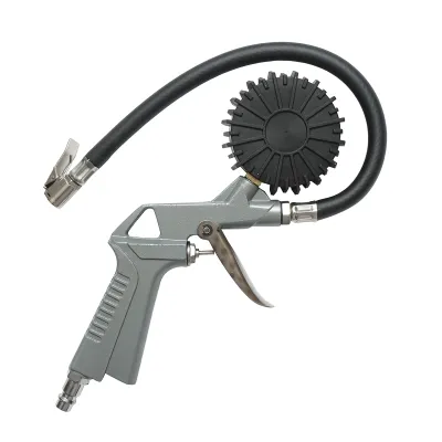 Pistol umflat roti profesional cu furtun 340mm si manometru mecanic 0-16 bar - imagine 2