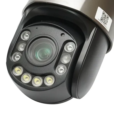 Camera de supraveghere lentila duala 6MP, WIFI P2P, rotativa 360 PTZ cu senzor de miscare, sirena, detectie umana si aplicatie iCSee - imagine 5