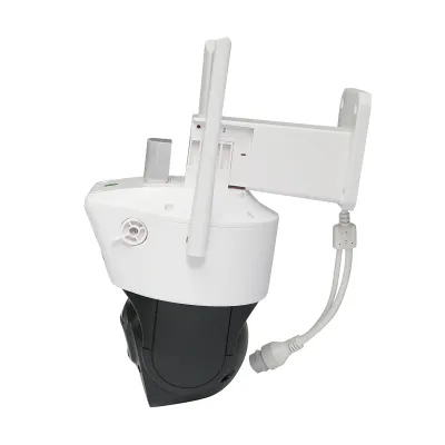 Camera de supraveghere lentila duala 6MP, WIFI P2P, rotativa 360 PTZ cu senzor de miscare, sirena, detectie umana, google assistant si aplicatie iCSee - imagine 3