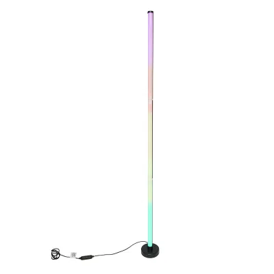 Lampa de podea decorativa LED RGB 10W dimabila, mod muzica, dinamic, static cu telecomanda, bluetooth, aplicatie Raingel