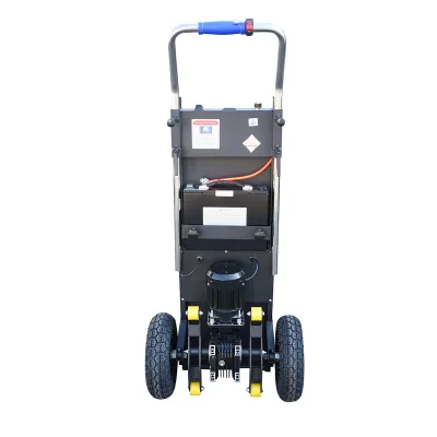 Carucior electric transport marfa pe trepte si scari 1500W, sarcina maxima 200Kg - imagine 3