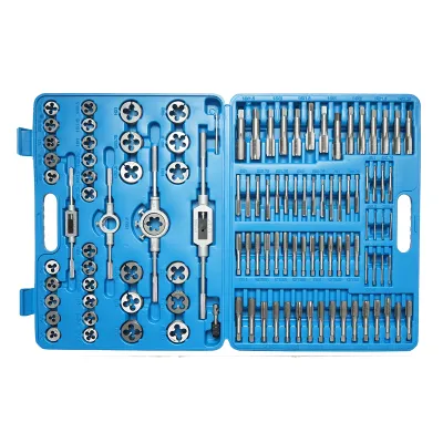 Trusa tarozi si filiere metrice M2-M18mm 110 piese Breckner Germany - imagine 3