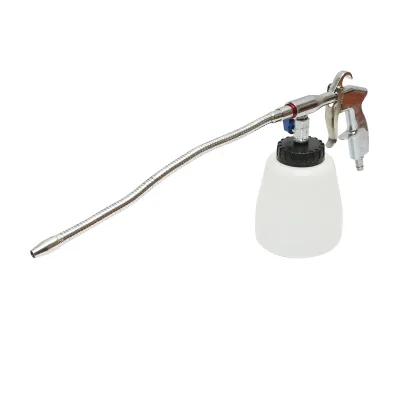 Pistol curatare motor cu aer comprimat tip Tornador, furtun metalic flexibil, rezervor 1L - imagine 3