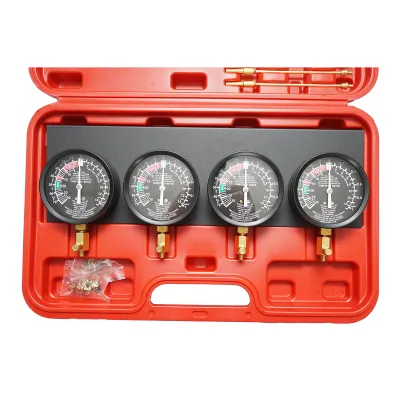 Trusa sincronizare injectie, carburatoare cu 4 manometre si adaptoare Breckner Germany - imagine 4