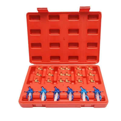 Trusa testare si curatare injectoare benzina 24 piese Breckner Germany