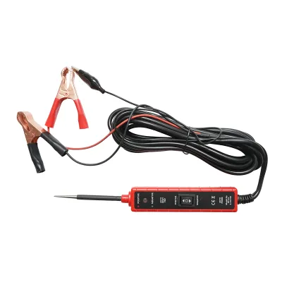 Tester tensiune circuite electrice auto 6V-24V DC, protectie supracurent 7A, cablu 4m Breckner Germany - imagine 2