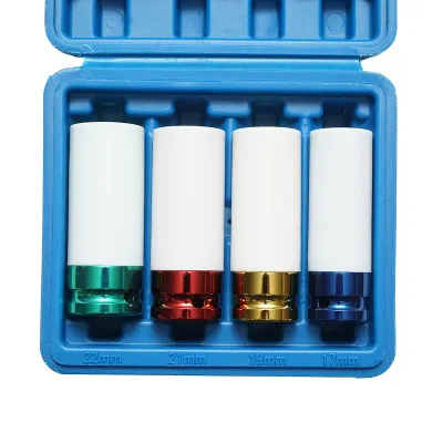 Trusa chei tubulare prezoane roti de impact cu protectie janta 17mm, 19mm, 21mm, 22mm, patrat 1/2 inch Breckner Germany - imagine 3