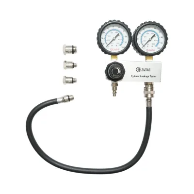 Trusa tester etansare compresie cilindru motor benzina, 3 adaptoare 10, 12, 18mm, furtun 600mm Breckner Germany - imagine 2