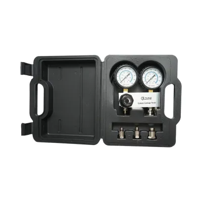 Trusa tester etansare compresie cilindru motor benzina, 3 adaptoare 10, 12, 18mm, furtun 600mm Breckner Germany - imagine 3