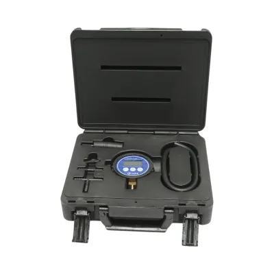 Trusa tester presiune combustibil si vacuum (vid), manometru digital 0-20 PSI Breckner Germany