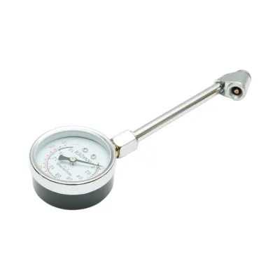 Manometru presiune anvelope analog cap dublu 0-16 bar Breckner Germany - imagine 3