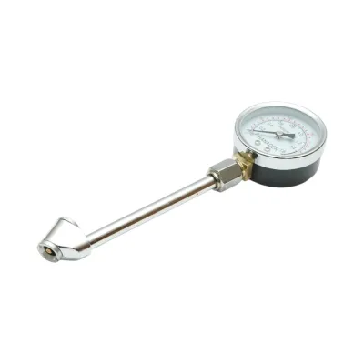 Manometru presiune anvelope analog cap dublu 0-16 bar Breckner Germany - imagine 2
