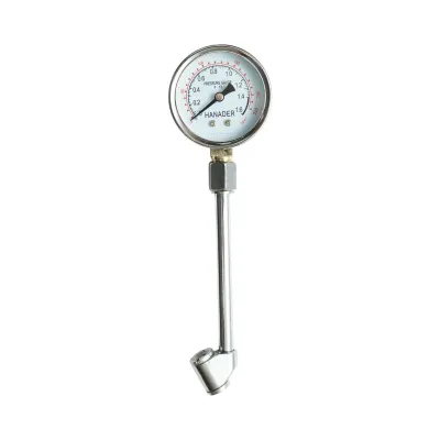 Manometru presiune anvelope analog cap dublu 0-16 bar Breckner Germany