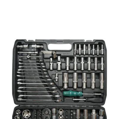 Trusa chei combinate si tubulare Cr-V 216 piese Breckner Germany - imagine 4