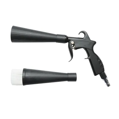 Pistol detailing interior Tornador pneumatic cu rulment, 2 duze interschimbabile Breckner Germany