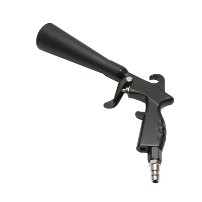 Pistol detailing interior Tornador pneumatic cu rulment, 2 duze interschimbabile Breckner Germany - imagine 5