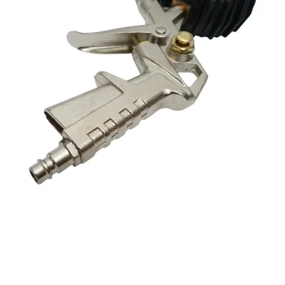 Pistol umflat roti profesional cu furtun 330mm si manometru digital 0-16 bar Breckner Germany - imagine 4