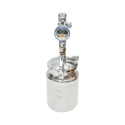 Pistol de vopsit cu aer comprimat 1000ml, duza 1.4mm, debit 200ml/min, presiune max. 4 bar Breckner Germany - imagine 3