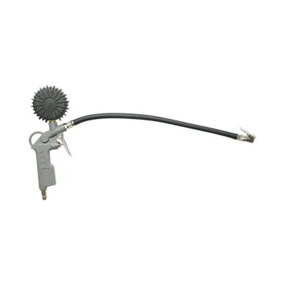 Set 5 piese aer comprimat cu furtun spiralat 5m, pistol spalat, vopsit, umflat si suflat aer Breckner Germany - imagine 7