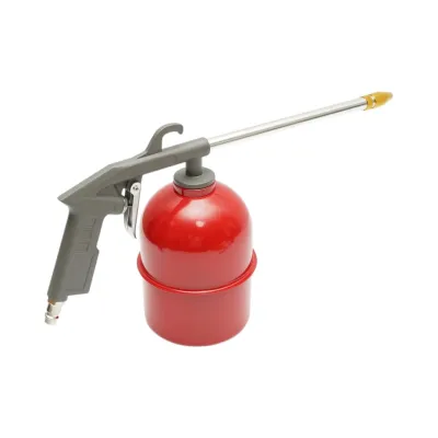 Set 5 piese aer comprimat cu furtun spiralat 5m, pistol spalat, vopsit, umflat si suflat aer Breckner Germany - imagine 4
