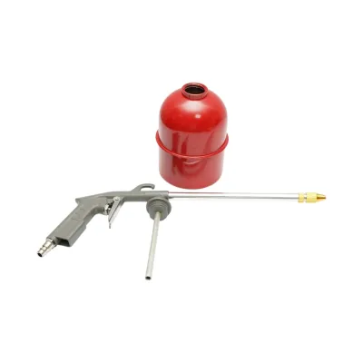 Set 5 piese aer comprimat cu furtun spiralat 5m, pistol spalat, vopsit, umflat si suflat aer Breckner Germany - imagine 3