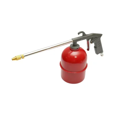 Set 5 piese aer comprimat cu furtun spiralat 5m, pistol spalat, vopsit, umflat si suflat aer Breckner Germany - imagine 2