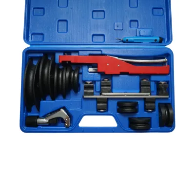 Trusa indoit tevi HVAC/R 6-22 cu taietor 4-28mm si debavurator Breckner Germany - imagine 3