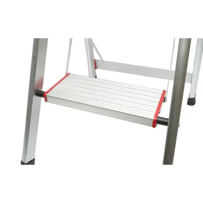 Scara aluminiu pliabila, 3 trepte antiderapante, inaltime 68cm, sarcina maxima 130Kg - imagine 9