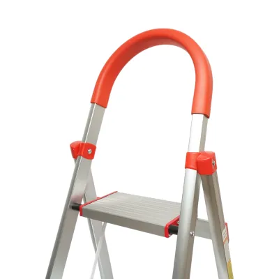 Scara aluminiu pliabila, 3 trepte antiderapante, inaltime 68cm, sarcina maxima 130Kg - imagine 7