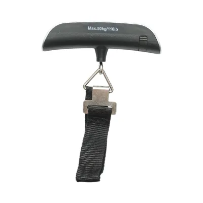 Cantar digital de mana portabil pentru bagaje 50 kg, afisaj LCD, functie TARA - imagine 6