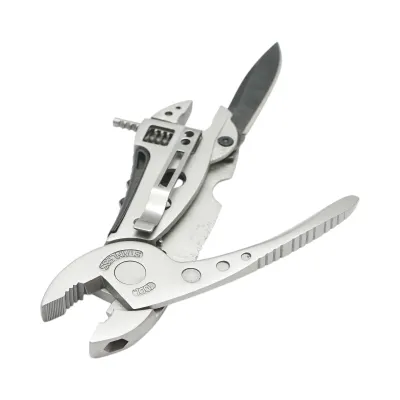 Cleste multifunctional pliabil din otel inoxidabil 175mm - imagine 3