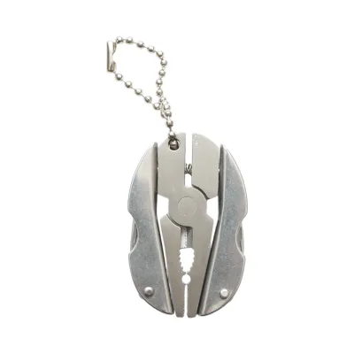 Cleste multifunctional pliabil tip breloc 50mm - imagine 3