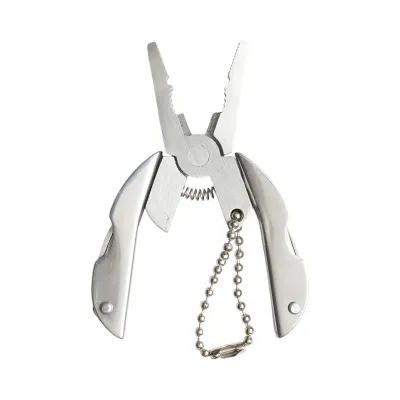 Cleste multifunctional pliabil tip breloc 50mm - imagine 2