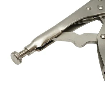 Cleste autoblocant cu falci curbate tip V 250mm Cr-V - imagine 6
