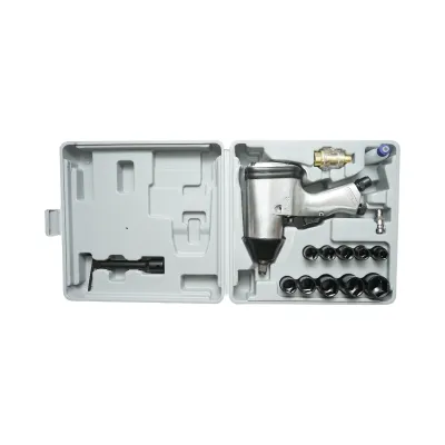 Pistol pneumatic de impact 1/2 inch cu chei tubulare 9-27mm, cuplu 340Nm, turatie 7000rpm, presiune 6.3 bar Breckner Germany - imagine 2