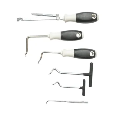 Trusa carlige pentru extras garnituri, simeringuri, inele o-ring 6 piese Breckner Germany - imagine 5